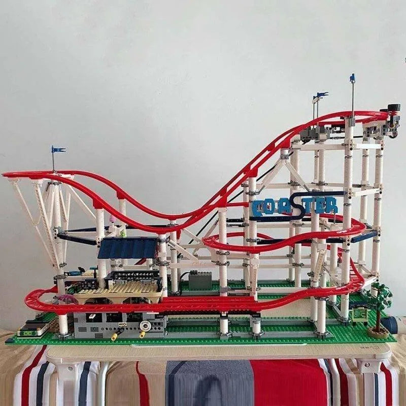 LEGO MOC UPDATED - Roller Coaster 10261 Modifications by