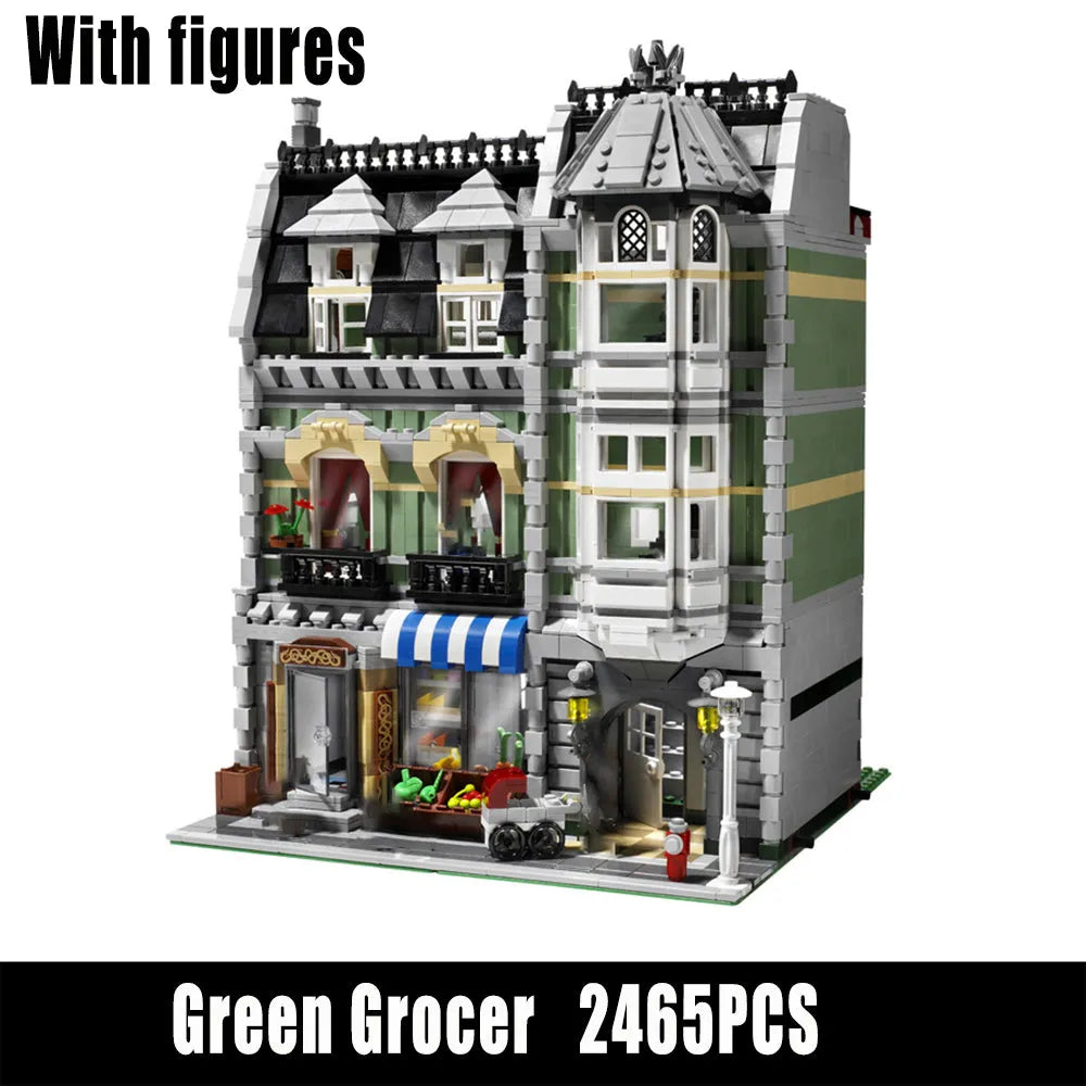 Lego modular buildings green grocer sale