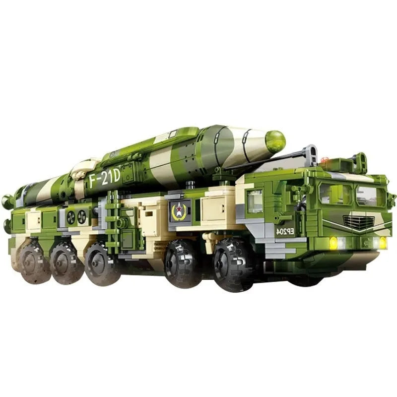 Moc Military DF-21D Anti-Ship Ballistic Missile Bricks Toys