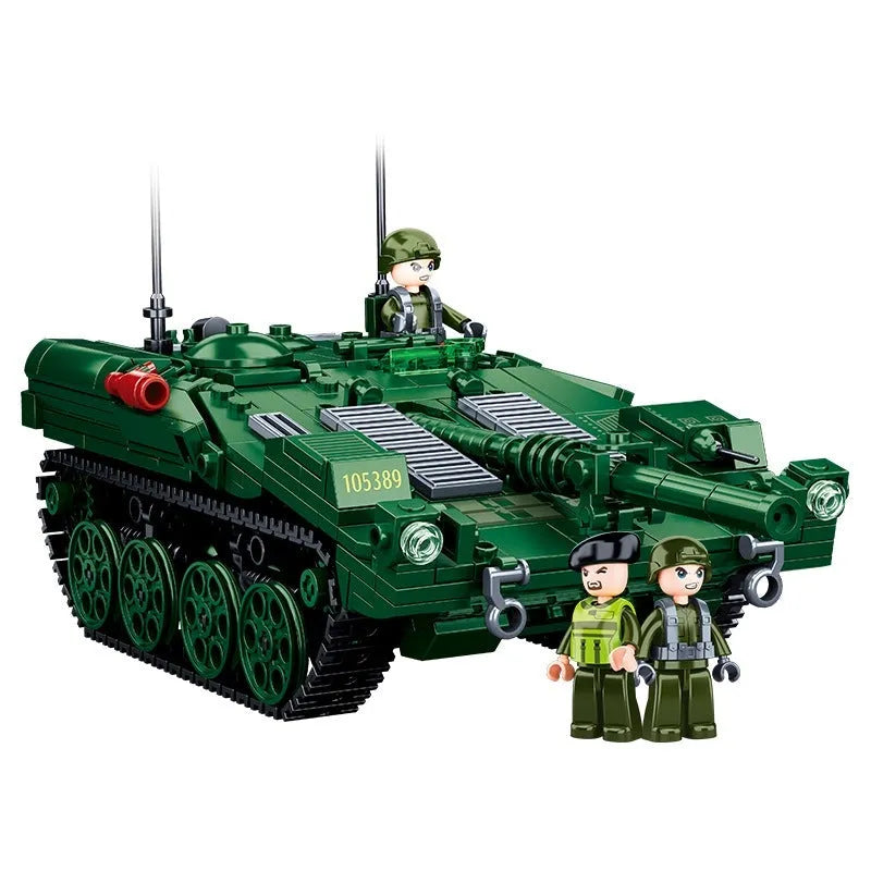 Tiger 192 - WWII Heavy Tank - Custom LEGO® Kit – Bricks & Minifigs