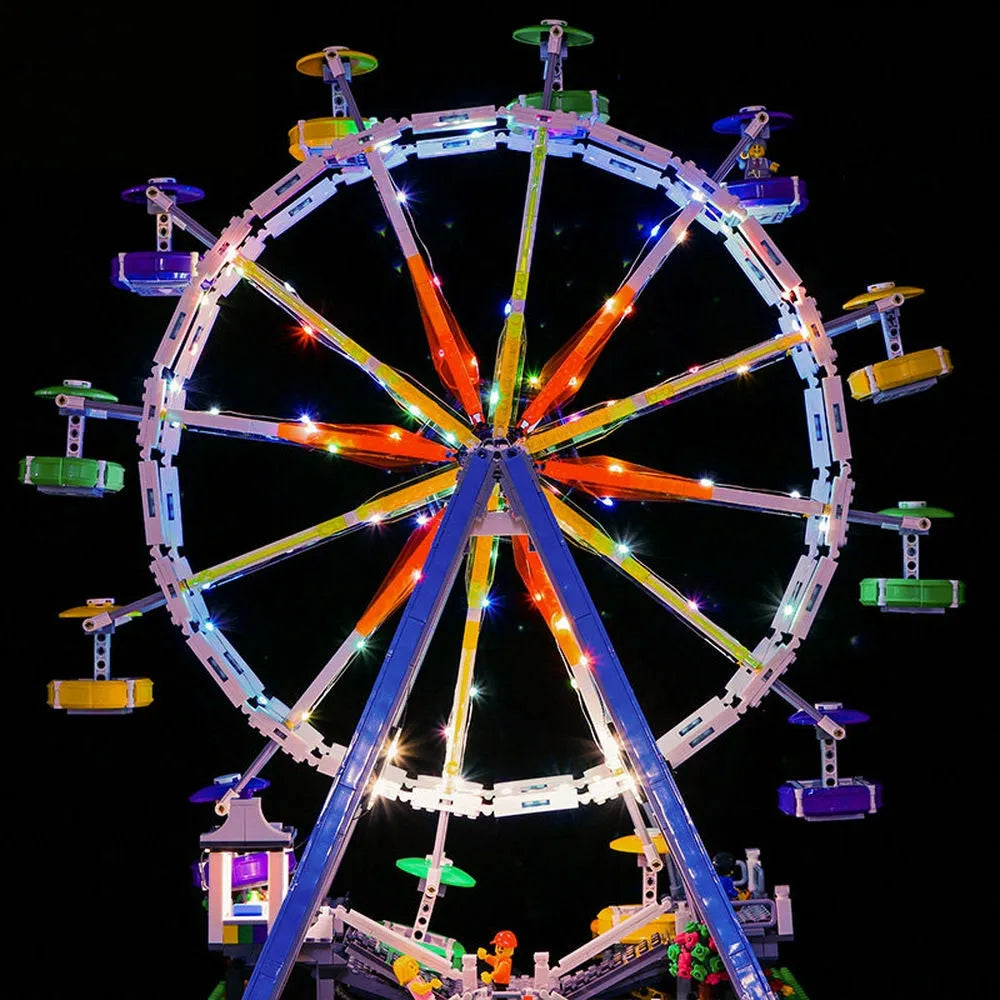 LED Light Kit For 10247 Creator Ferris Wheel