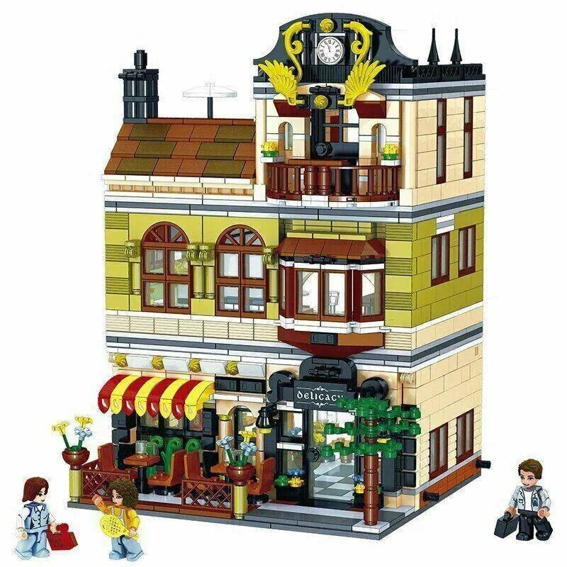 Creator Expert MOC City Chinese Restaurant Bricks Toys