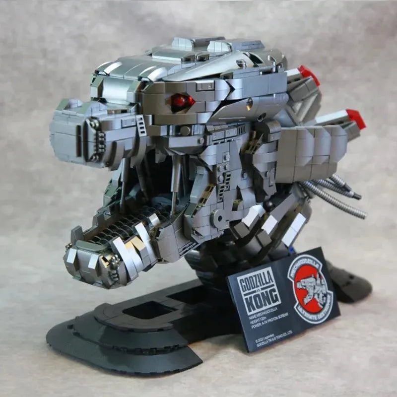 Building Blocks Ideas Expert MOC Mecha King Kong Head Bricks Toys Construction Set Toys - 6