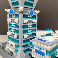 Thumbnail for Building Blocks MOC Architecture Taipei 101 Tower Bricks Toys Construction Set Toys - 10