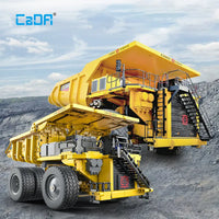 Thumbnail for Building Blocks Tech MOC Motorized CR240E Mining Dump Truck Bricks Toy Construction Set Toys - 5