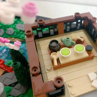 Thumbnail for Building Blocks Creator Expert City MOC Tranquil Garden Bricks Toy Construction Set Toys - 8