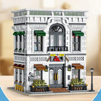 Thumbnail for Building Blocks Creator Expert City MOC Seafood Restaurant Bricks Toy Construction Set Toys - 2