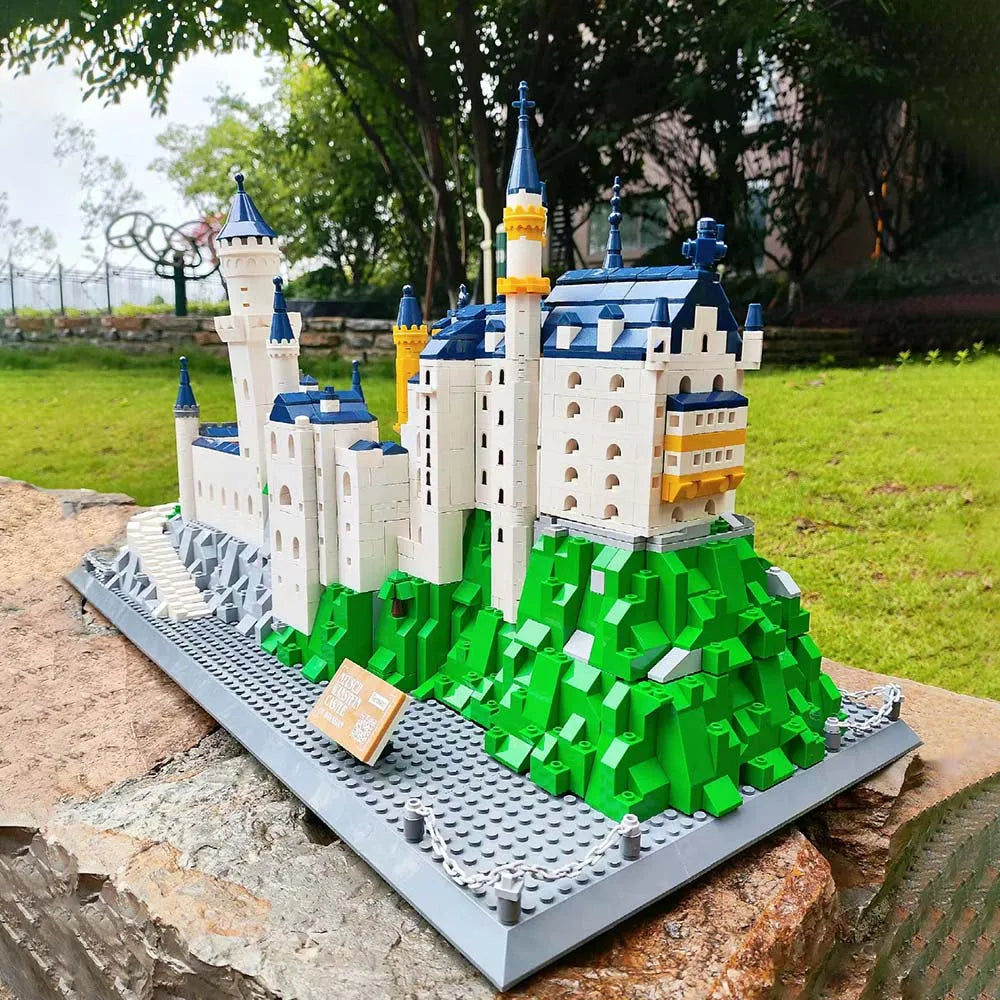 Building Blocks MOC 6226 The Neuschwanstein Castle Bricks Toy Construction Set Toys - 2