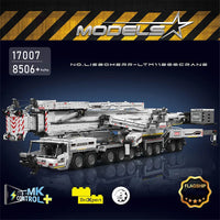 Thumbnail for Building Blocks Tech MOC Motorized Liebherr LTM 11200 Crane Bricks Toy Construction Set Toys - 2