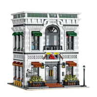 Thumbnail for Building Blocks Creator Expert City MOC Seafood Restaurant Bricks Toy Construction Set Toys - 1