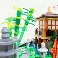 Thumbnail for Building Blocks Creator Expert City MOC Tranquil Garden Bricks Toy Construction Set Toys - 4