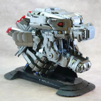 Thumbnail for Building Blocks Ideas Expert MOC Mecha King Kong Head Bricks Toys Construction Set Toys - 9