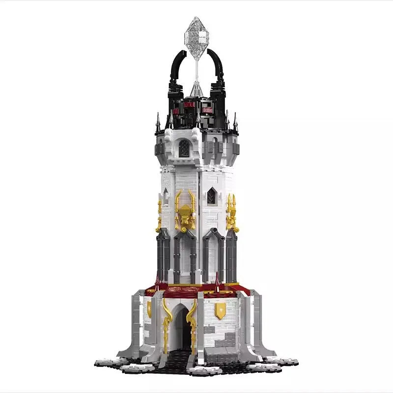 Building Blocks Creator MOC Medieval City Central Lighthouse Bricks Toy Construction Set Toys - 1