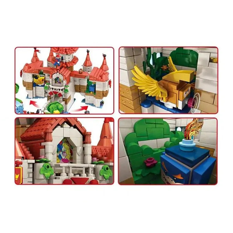 Building Blocks Creator Movie Super Mario Castle Bricks Toys EU Construction Set Toys - 5