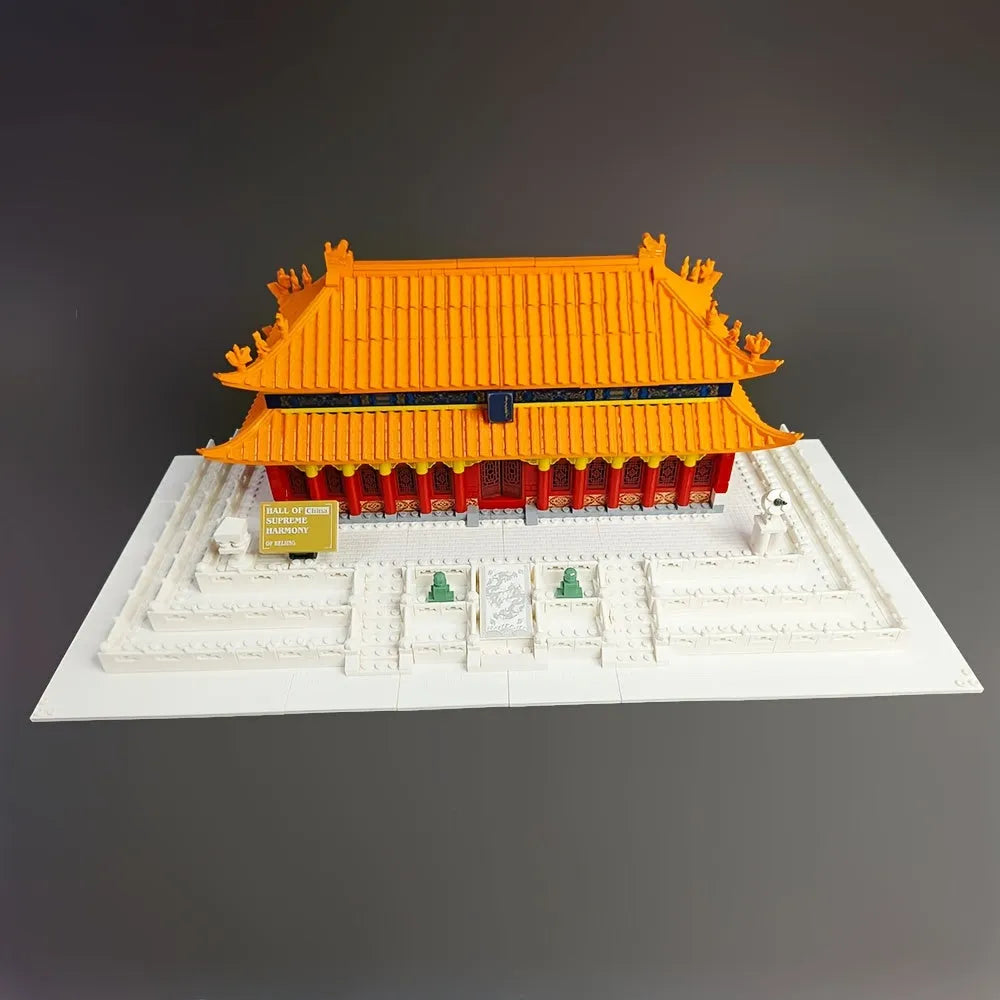 Building Blocks Architecture City Palace Of Harmony Bricks Toys Construction Set Toys - 9