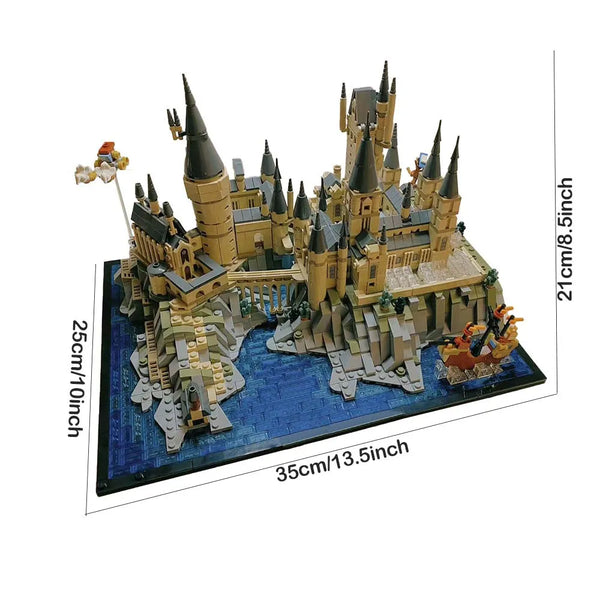 NEW HOGWARTS CASTLE Harry Potter good 6,369 Pieces! Slightly smaller than blocks