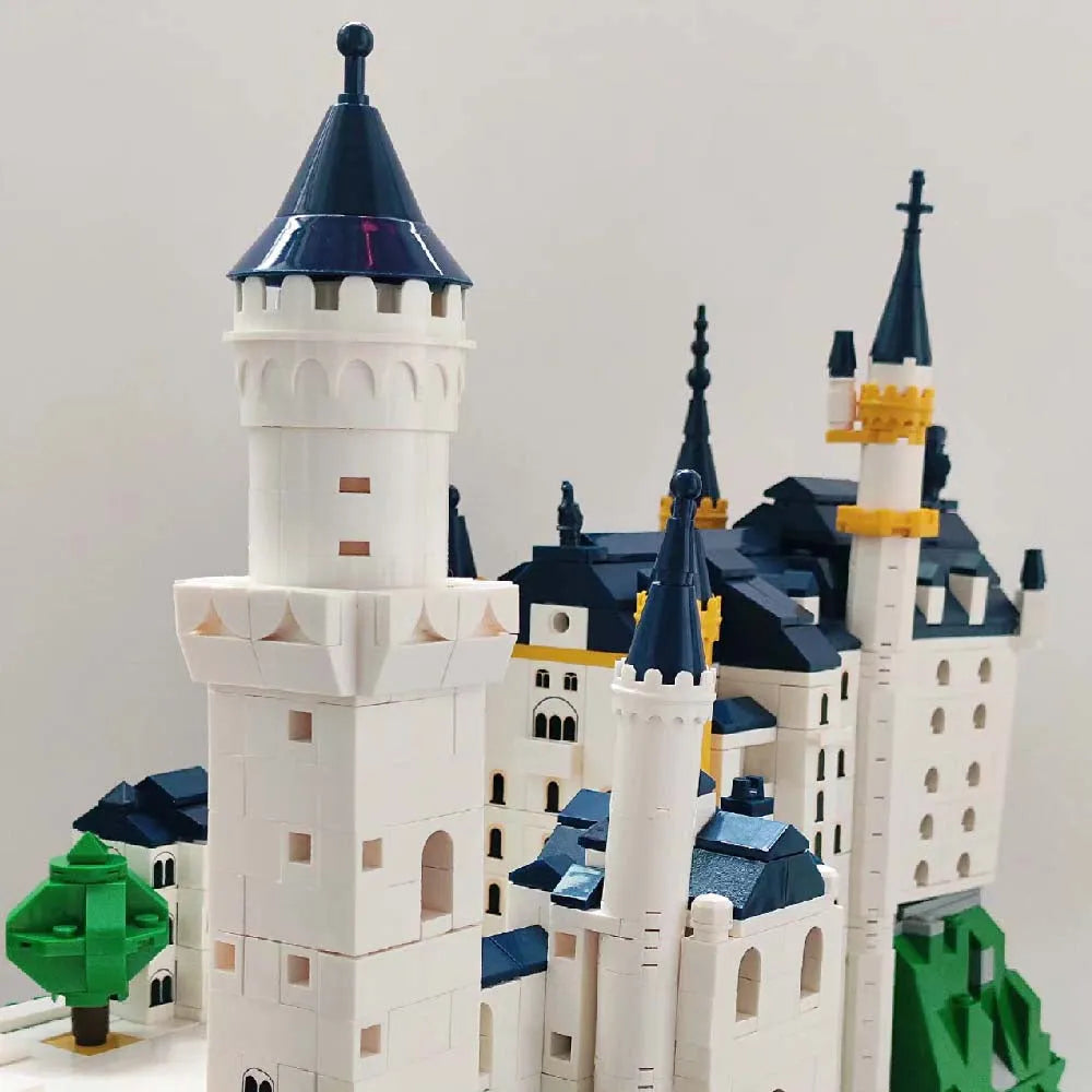 Building Blocks MOC 6226 The Neuschwanstein Castle Bricks Toy Construction Set Toys - 7