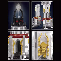 Thumbnail for Building Blocks Creator MOC Medieval City Central Lighthouse Bricks Toy Construction Set Toys - 3