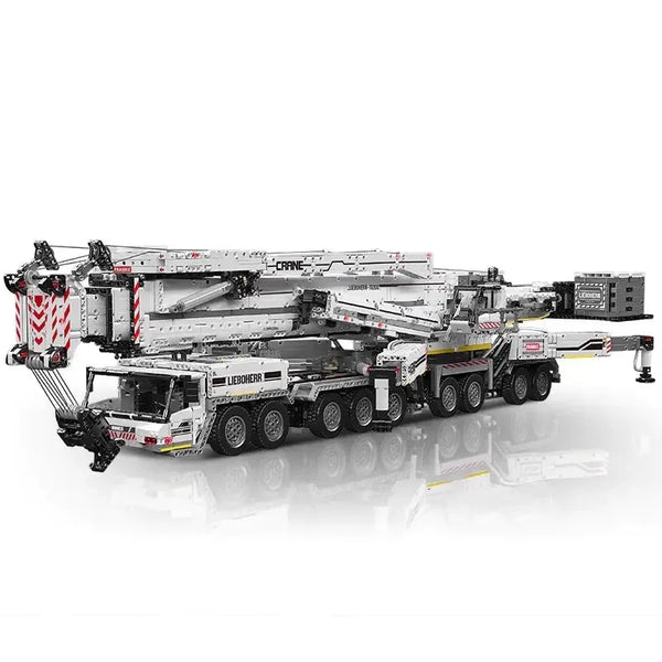 Tech MOC Motorized Liebherr LTM Building Blocks Toy