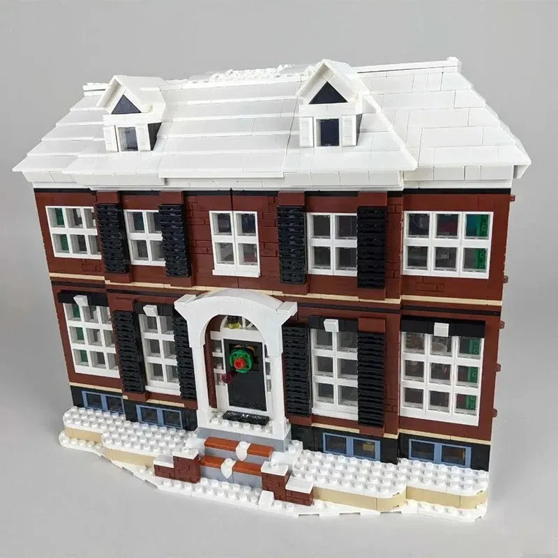 Building Blocks Creative MOC Movie Home Alone House Bricks Toy Construction Set Toys - 3