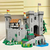 Thumbnail for Building Blocks Creator Expert MOC Lion Knight Castle Bricks Toys Construction Set Toys - 3