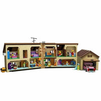 Thumbnail for Building Blocks Movies Creator MOC The Simpsons House Bricks Toy Construction Set Toys - 5