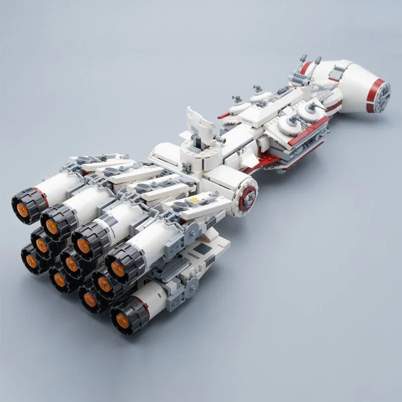 Building Blocks MOC Star Wars Rebel Tantive IV Blockade Runner Bricks Toy Construction Set Toys - 8