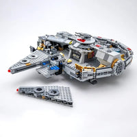 Thumbnail for Building Blocks Star Wars MOC Millennium Falcon 05007 Bricks Toy Construction Set Toys - 7