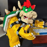 Thumbnail for Building Blocks Super Mario Movie Mighty Bowser MOC 87031 Bricks Toy Construction Set Toys - 3