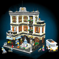 Thumbnail for Building Blocks Creator Street Expert City Fountain Square Bricks Toy EU Construction Set Toys - 8