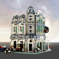 Thumbnail for Building Blocks Creator MOC Expert City Corner Jazz Cafe Bricks Toy Construction Set Toys - 8