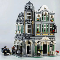 Thumbnail for Building Blocks Creator MOC Expert City Corner Jazz Cafe Bricks Toy Construction Set Toys - 5