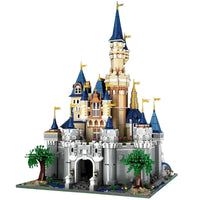 Thumbnail for Building Blocks Expert Creator Girl Princess MOC Paradise Castle Bricks Toy - 9