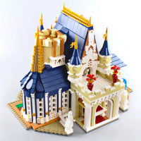 Thumbnail for Building Blocks Expert Creator Girl Princess MOC Paradise Castle Bricks Toy - 17