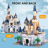 Thumbnail for Building Blocks Expert Creator Girl Princess MOC Paradise Castle Bricks Toy - 7