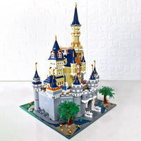Thumbnail for Building Blocks Expert Creator Girl Princess MOC Paradise Castle Bricks Toy - 15