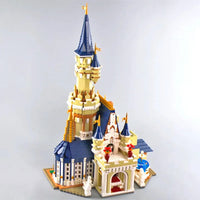 Thumbnail for Building Blocks Expert Creator Girl Princess MOC Paradise Castle Bricks Toy - 18