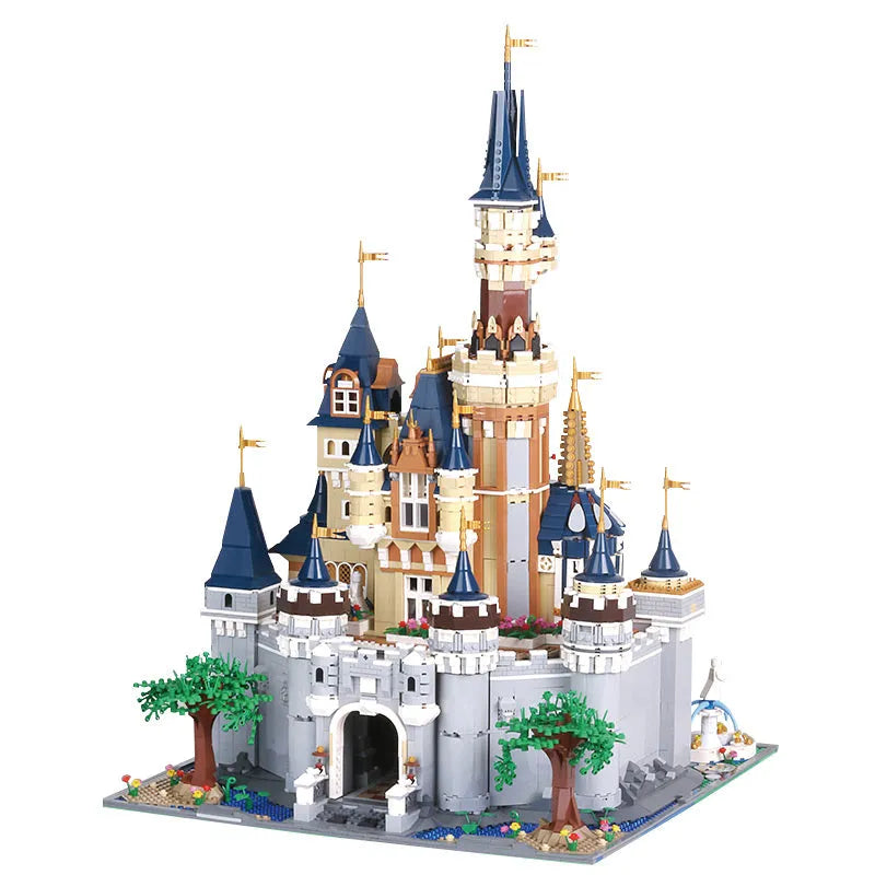 Building Blocks Expert Creator Girl Princess MOC Paradise Castle Bricks Toy - 2