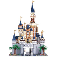 Thumbnail for Building Blocks Expert Creator Girl Princess MOC Paradise Castle Bricks Toy - 10