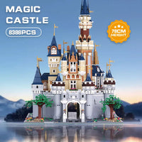 Thumbnail for Building Blocks Expert Creator Girl Princess MOC Paradise Castle Bricks Toy - 3