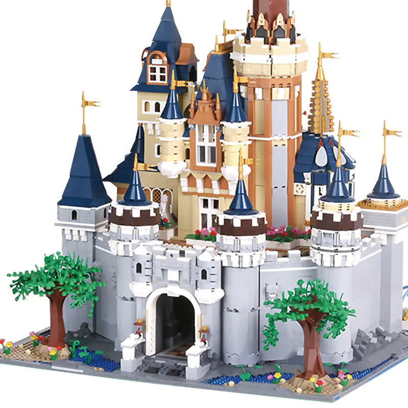 Building Blocks Expert Creator Girl Princess MOC Paradise Castle Bricks Toy - 13
