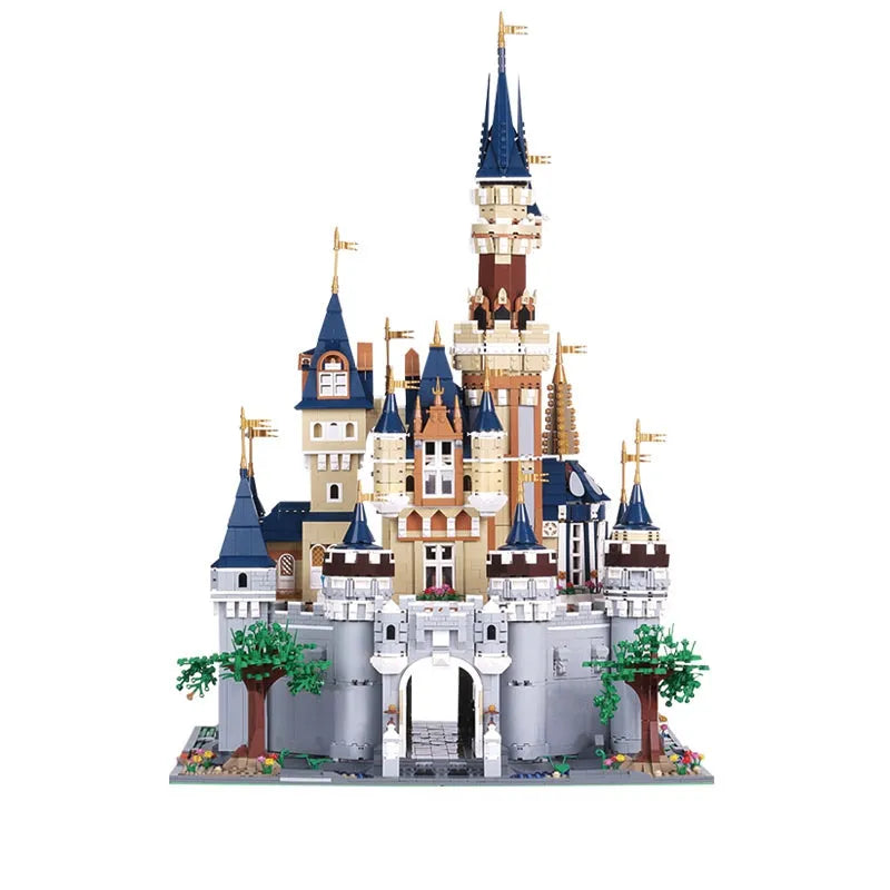 Building Blocks Expert Creator Girl Princess MOC Paradise Castle Bricks Toy - 5
