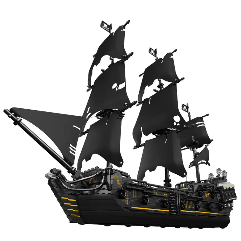 Building Blocks Pirate Of Caribbean MOC The Black Pearl Bricks Toys Construction Set Toys - 1