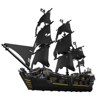 Thumbnail for Building Blocks Pirate Of Caribbean MOC The Black Pearl Bricks Toys Construction Set Toys - 1