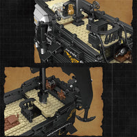 Thumbnail for Building Blocks Pirate Of Caribbean MOC The Black Pearl Bricks Toys Construction Set Toys - 5