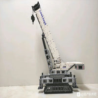 Thumbnail for Building Blocks Tech MOC Liebherr RC APP Crawler Crane Bricks Toys Construction Set Toys - 14