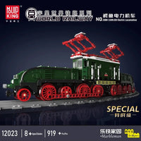 Thumbnail for Building Blocks Creator Electric Crocodile Locomotive Train RC Bricks Toy - 8