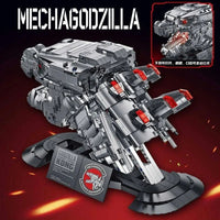 Thumbnail for Building Blocks MOC Ideas Experts King Kong Head Mecha Bricks Toy Construction Set Toys - 6