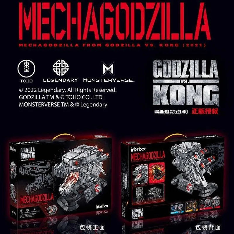 Building Blocks MOC Ideas Experts King Kong Head Mecha Bricks Toy Construction Set Toys - 5