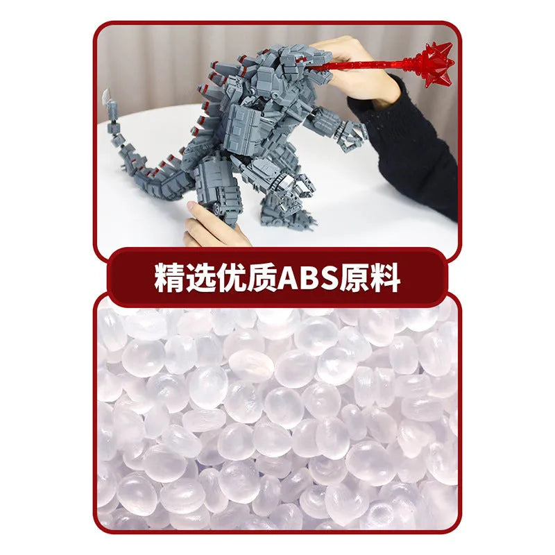 Building Blocks Creator Movie Expert MOC Mecha Godzilla Bricks Toys Construction Set Toys - 6